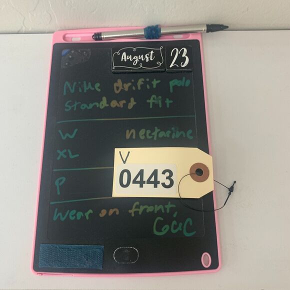 Nike Golf Shirt Juniors Girls Youth XL Victory Dri Fit Polo Nectarine Orange - Picture 11 of 12